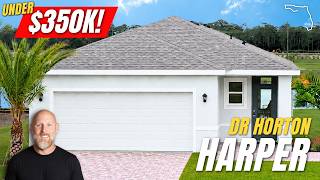 New Homes UNDER $350k in Vero Beach | Tour the Harper in Venetian Grove by DR Horton