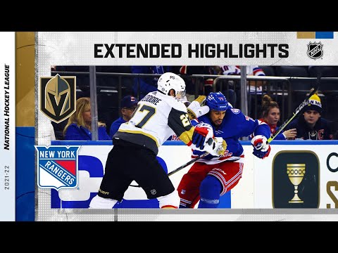 New York Rangers vs Vegas Golden Knights Jan 6, 2022 HIGHLIGHTS - YouTube