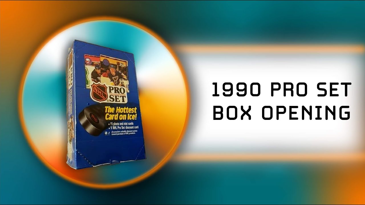 Huge Names!! 1990 NHL Pro Set Series 1 Hobby Box Opening!