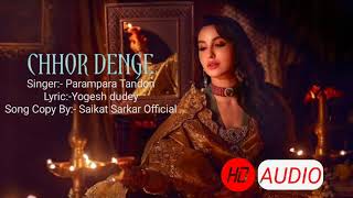 Chhor Denge Nora Fatehi Ft Parampara Tandon Song Copy By Saikat Sarkar Official