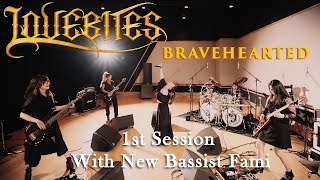 Lovebites - Bravehearted (1st Session With New Bassist Fami) 4K   Sub: Eng & Esp