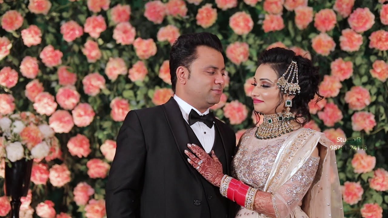 ⁣Reception Ceremony Rohit & Diksha