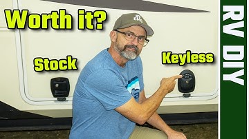 RVLock Keyless Basement Slam Latch Install & Mod (RV Living) 4K