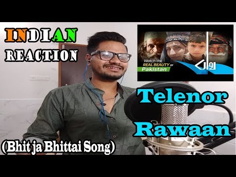 Indian Reaction On Telenor Rawaan Song Bhit Ja Bhittai | Reacted By Krishna