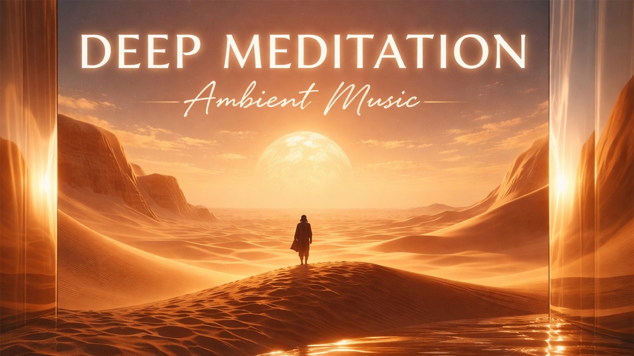 DEEP DESERT MEDITATION 🏜️ Cinematic Ambient Music for Inner Silence