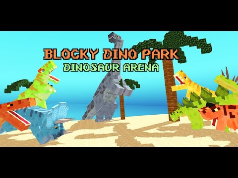 Blocky Dino Park Dino Arena