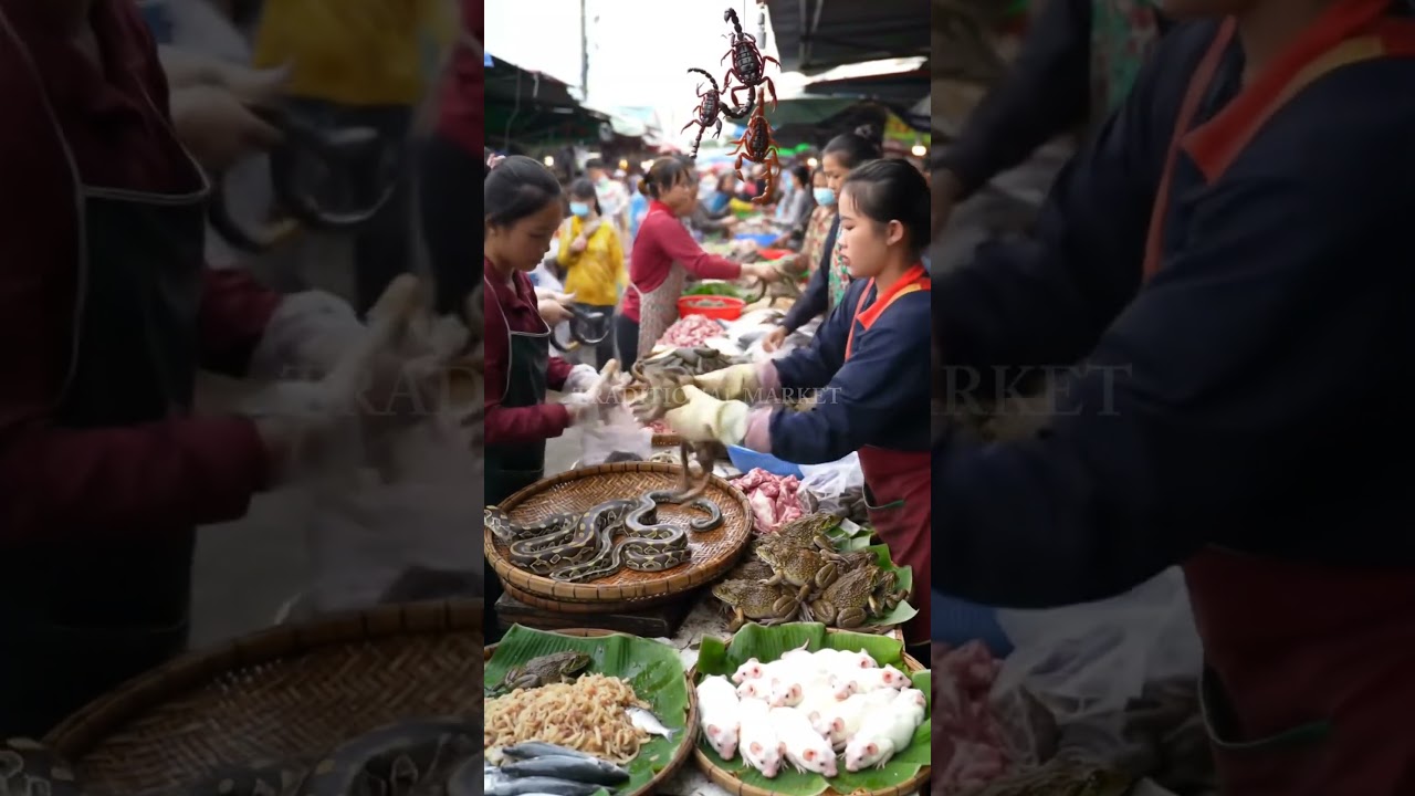 Inside Asia’s Wildest Traditional Market – Unique Foods & Cultural Heritage