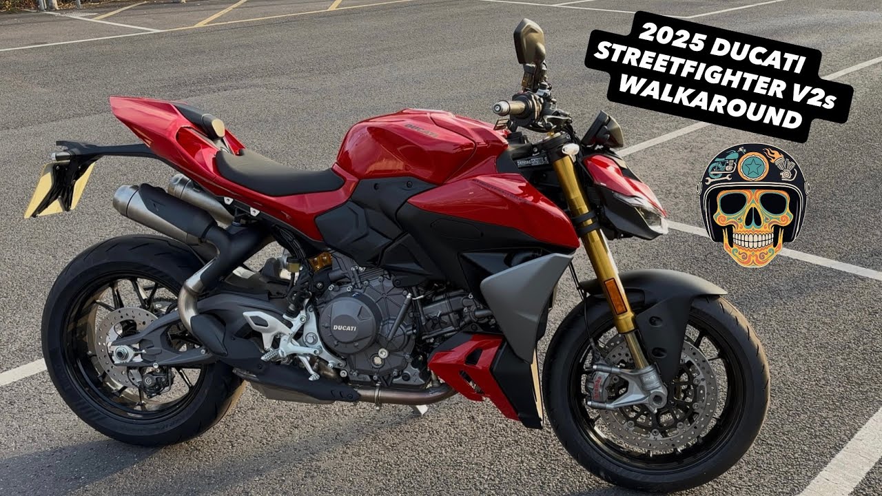 2025 DUCATI STREETFIGHTER V2s WALKAROUND