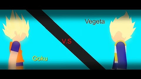 Dragon Ball Super Goku vs Vegeta|Sticknodes|