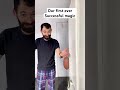 Our first ever successful magic #funny #comedy #1mviewers #subscribe