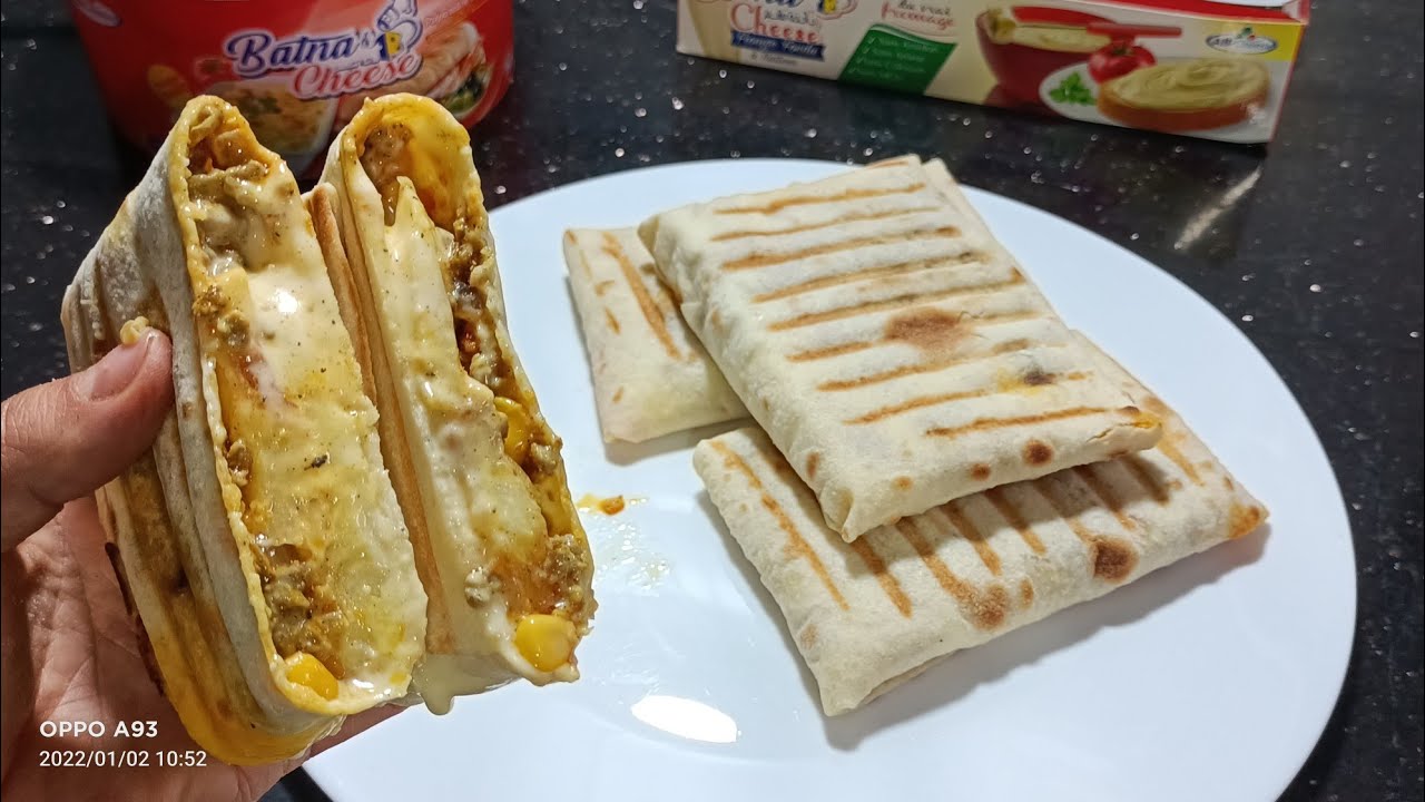 لن تشتري الطاكوس بعد اليوم😍طاكوس 100%صنع منزلي بخبز التورتيلا أحسن من الجاهز لجميع أنواع السندويتشات