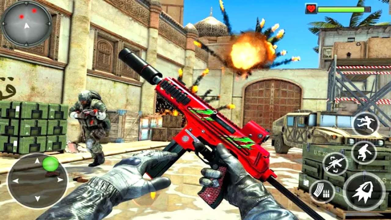 FPS Commando Secret Mission - Free Shooting Games - Walkthrough Android GamePlay FHD.