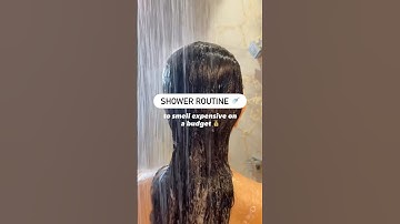 Affordable *SHOWER* Routine to smell expensive 🚿🧼🧴🫧 #shower #showerroutine