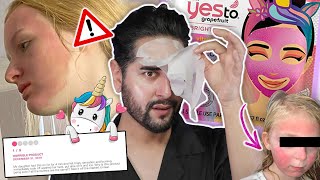 The Mask That BURNT Kids Faces! YesTo Sheet Mask Lawsuit - When Beauty Turns Ugly