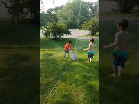 Sprinkler fun 7-6-21
