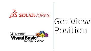 Solidworks VBA Macro – Get View Position