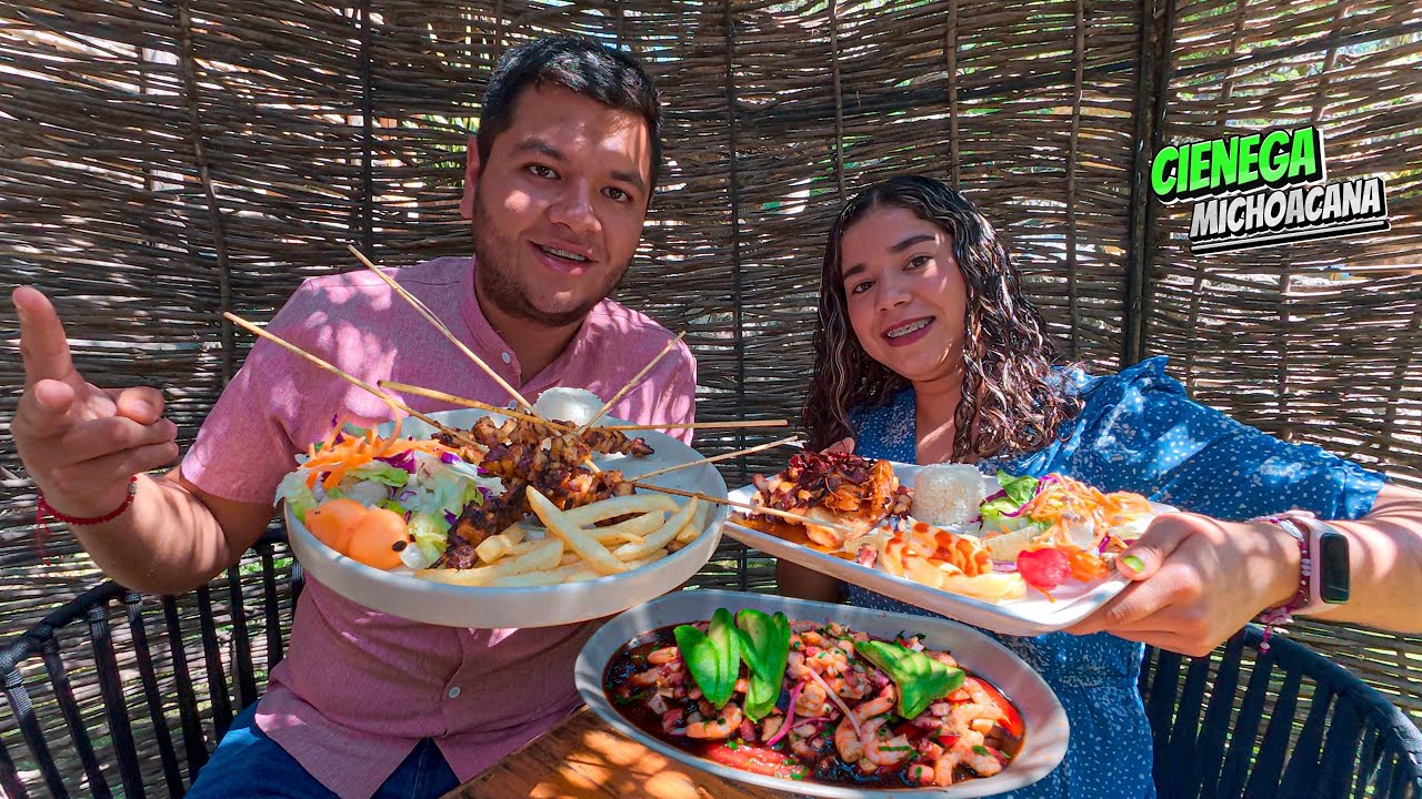 LA CIENEGA ¿Los Mariscos más SABROSOS de todo Michoacán? Comimos Delicioso