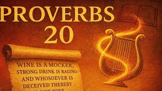 "Proverbs Chapter 20 (Lyric Video) | Wine is a mocker, strong drink is raging | Bible Hip Hop"