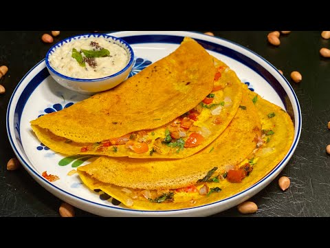 புரோட்டீன் சத்து நிறைந்த சுவையான வேர்க்கடலை தோசை | Peanut Dosa