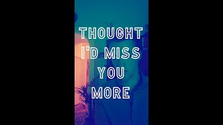 enVie - Thought I'd miss you more [F]