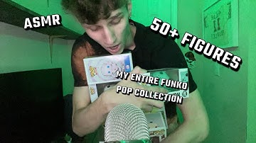 ASMR// MY ENTIRE FUNKO POP COLLECTION (tapping, rambling, etc)