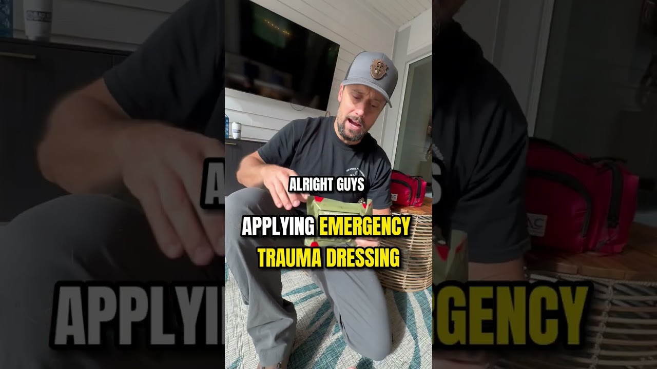 Applying an Emergency Trauma Dressing Like a Pro | Essential First Aid Skill