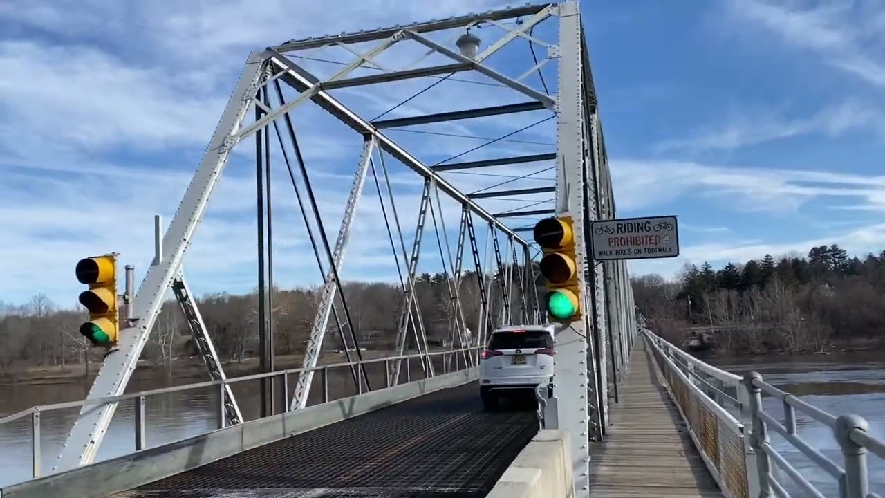 Spot where George Washington crossed the Delaware River