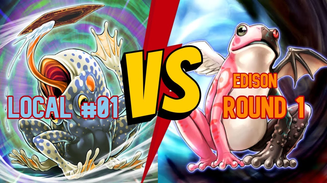 Yu-Gi-Oh! EDISON Local #1 - Frog VS Frog Round 1 Time Wizard