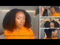 Gagner du Volume sur cheveux crépus en 10 min |Je teste les clips de Miya Mfumu |StefiToutSimplement