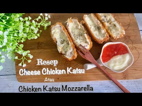 How to make Cheese Chicken Katsu korean food | Resep chicken Katsu Mozzarella ala korea | ENAK!!🔥