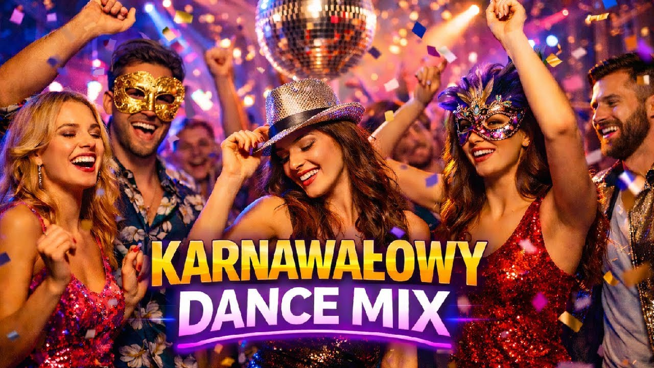 🎭⚡ KARNAWAŁOWY DANCE MIX 2026 🎶💖 ENERGIA NON STOP! 🔥💃