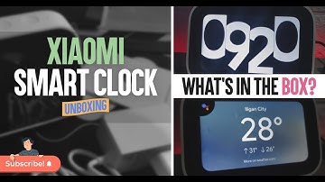 Xiaomi Mi SMART CLOCK with GOOGLE ASSISTANT [Unboxing]