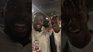 Nico Williams and Inaki Williams making fun of Barcelona #barcelona #fcb #football #laliga #fyp