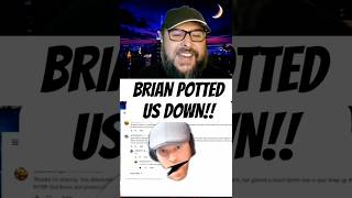 Brian Shapiro kicks me and @DragonFistTV off of the 1 v 10 debate!!