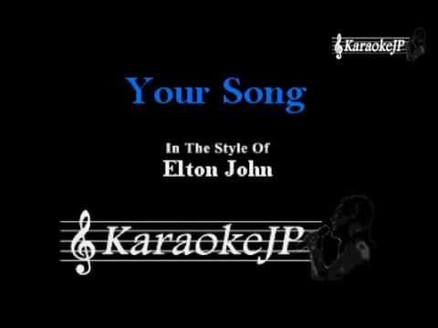 Zoom Karaoke Your Song Elton John Video Dailymotion