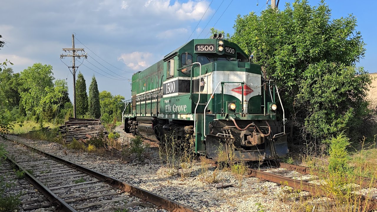 [HD] Chicago Junction Railway in Elk Grove Village, IL - Industrial Switching!