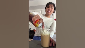 trying trader joe’s canned cold foam 😍