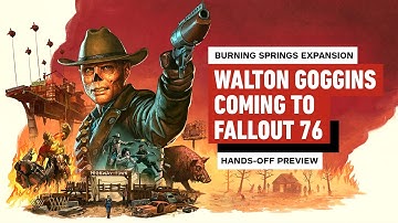 Fallout 76 Meets Fallout TV: How Walton Goggins