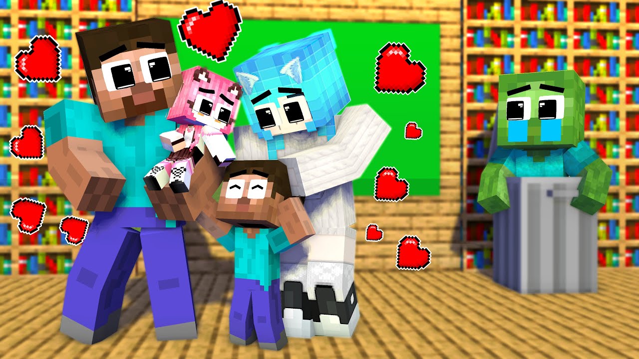 Epic Fight: Herobrine vs Zombie Boy – Minecraft Animation Showdown!