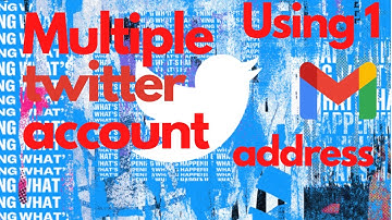 how to make multiple twitter accounts with one email || create two twitter accounts with one email