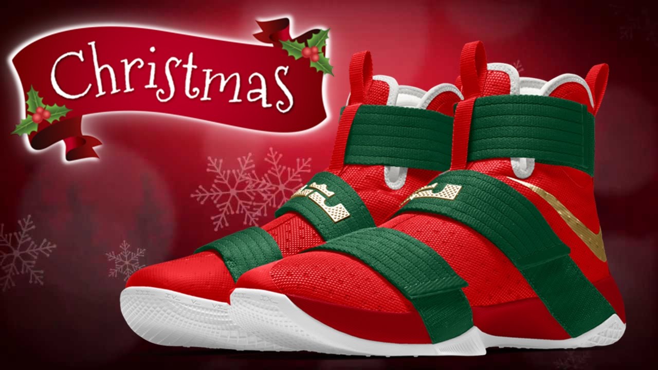 CHRISTMAS COLORWAYS CUSTOM NIKE ID 