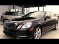 New 2013 Mercedes Benz E350 4MATIC sedan video at Mercedes