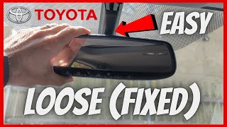 How to Save Money ○ ReGlue and ReAttach Your Own Rearview Mirror