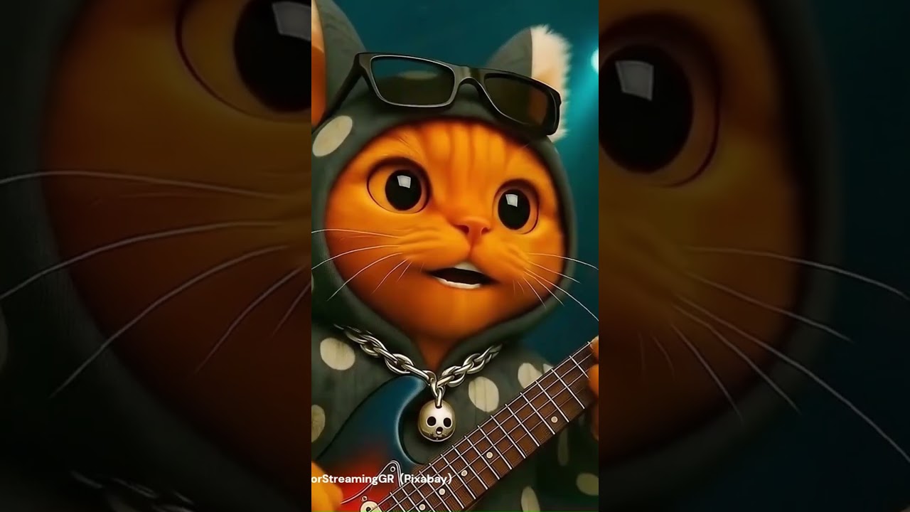 POV: My Cat Started a Secret Band... 🎸😹