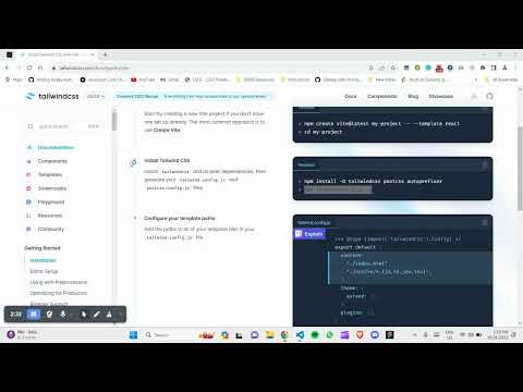 Tailwind CSS in your [ Vite + React ] Project ⚡✅