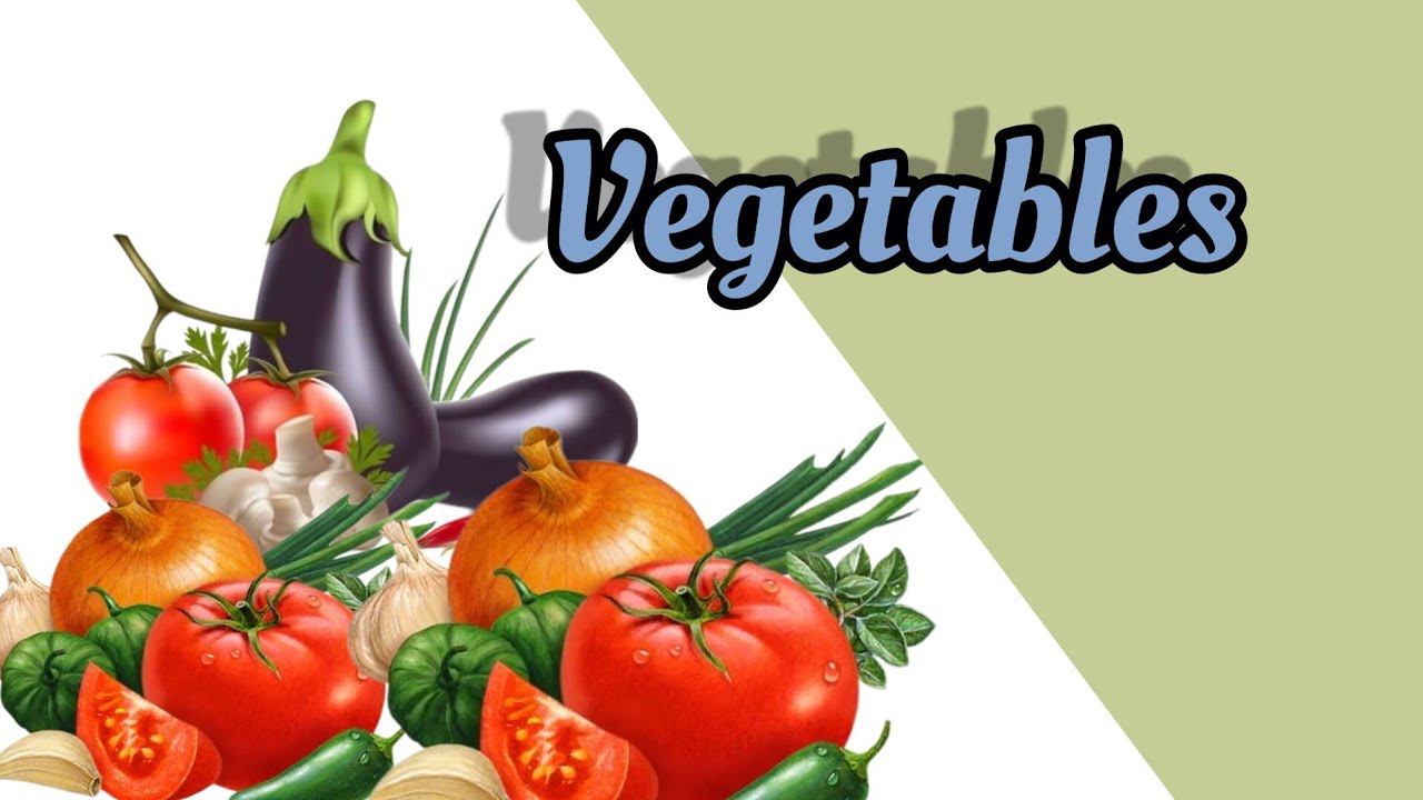 vegetables in english with picture and pronunciation YouTube