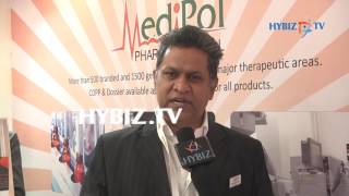Yogesh Gupta Medipol Pharmaceutical  Iphex 2017 Exhibition Hyderabad  Hybiz