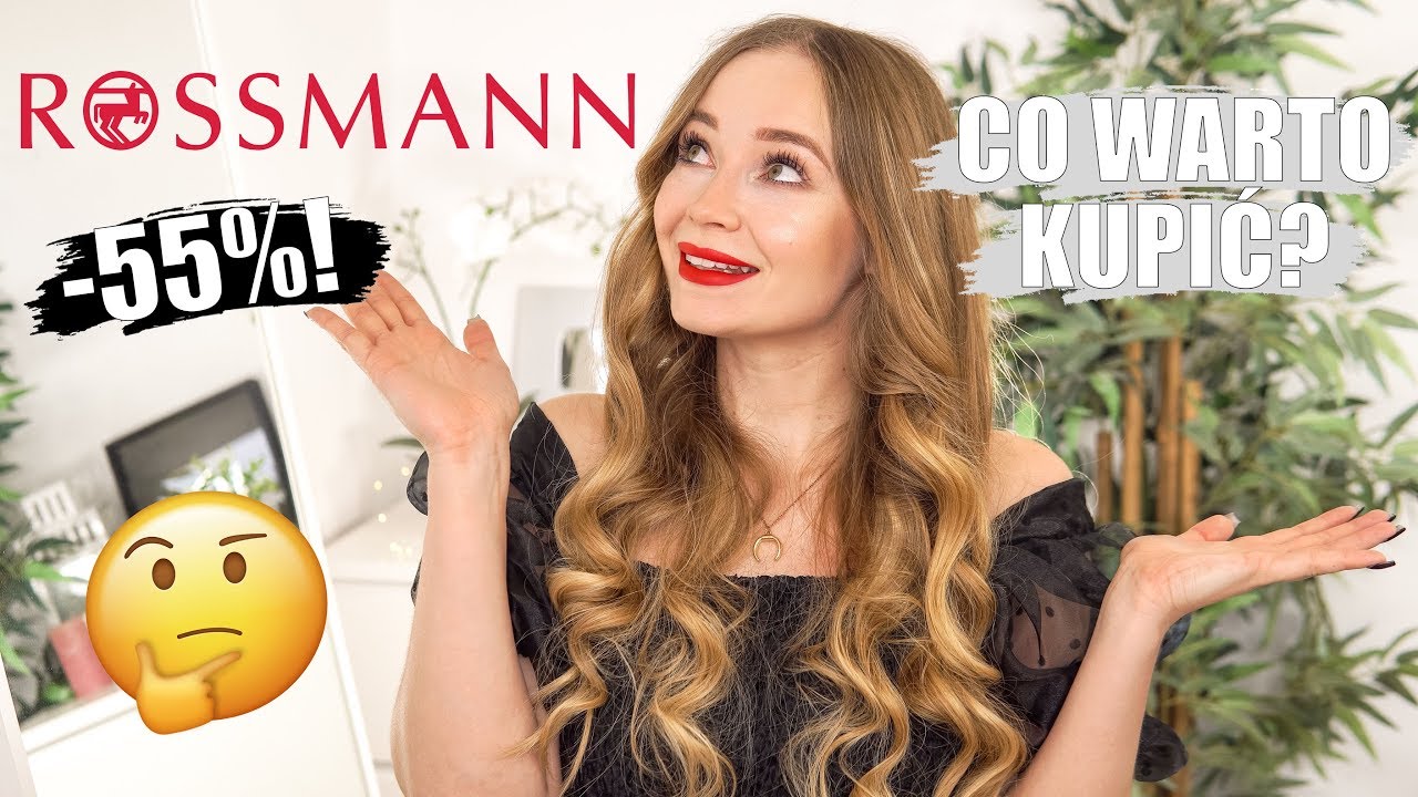CO WARTO KUPIĆ NA PROMOCJI -55% W ROSSMANNIE