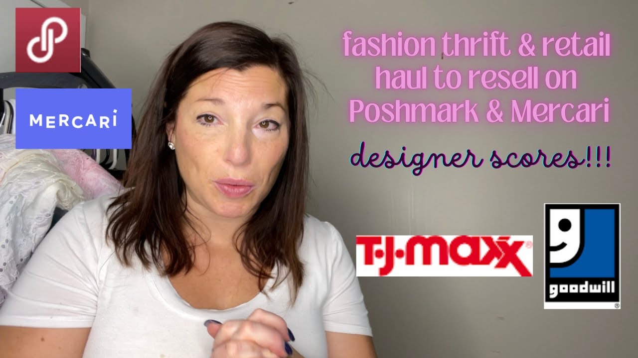 Reselling Haul Amazing finds at TJ Maxx & Goodwill major scores to resell on Poshmark