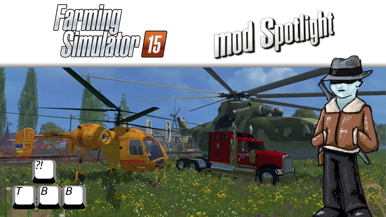Farming Simulator 15 Mod Spotlight - Flying Away - YouTube